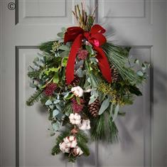 Christmas Classic Door Swag
