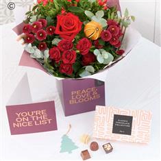 Christmas Classic Gift Box, Card and Chocolates